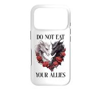 Carcasa para iPhone 17 Pro Bookish Dragons We Do Not Eat Allies Book Dragon Drk Romance