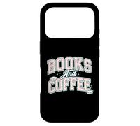 Carcasa para iPhone 17 Pro Books and Coffee Cozy Reader Typography Pastel Design