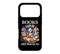 Carcasa para iPhone 17 Pro Books Are Magical Dragon Book Lover Read Books Happy Dragons