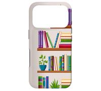 Carcasa para iPhone 17 Pro Bookshelf Book Lover Librarian Reading Decor