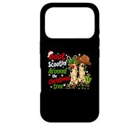 Carcasa para iPhone 17 Pro Boot Scootin' Around The Christmas Tree Country Western