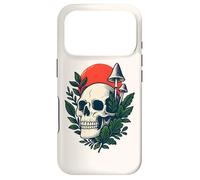 Carcasa para iPhone 17 Pro Bosque gótico botánico Cottagecore, Calavera gótica, Hongo, Luna