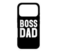 Carcasa para iPhone 17 Pro Boss Dad Mens Dad Boss Hombre Papa Bossy Daddy Boss Father