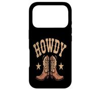 Carcasa para iPhone 17 Pro Botas de Vaquero Howdy Western Country