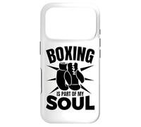Carcasa para iPhone 17 Pro Boxeador Motivación Defensa Personal