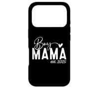 Carcasa para iPhone 17 Pro Boy Mama EST 2025 Boy Mom Pregnancy Mom To Be Mom of Boys