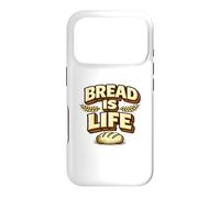Carcasa para iPhone 17 Pro Bread Is Life Funny Sourdough Bread Baking Pun Baker