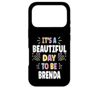 Carcasa para iPhone 17 Pro Brenda Personalized Name Beautiful Day Brenda
