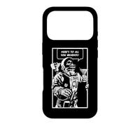 Carcasa para iPhone 17 Pro Brindemos por Todos ustedes, bichos raros, Dead Goth Skull Astronaut