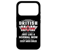 Carcasa para iPhone 17 Pro British Mom Just Like Normal Mom Except Much Cooler Mothers