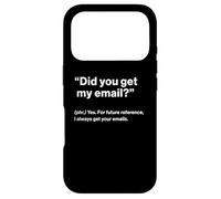 Carcasa para iPhone 17 Pro British Translation: Did You Get My Email?