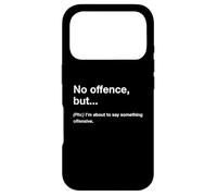 Carcasa para iPhone 17 Pro British Translation: No Offence, But...