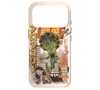 Carcasa para iPhone 17 Pro Broccozilla Brócoli Monstruo Japonés Kaiju Divertido Brócoli