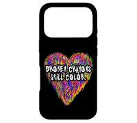 Carcasa para iPhone 17 Pro Broken Crayons Still Color