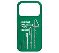 Carcasa para iPhone 17 Pro Broma Flauta Divertida o Humor Flautista para Amor Flautas