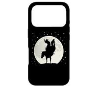 Carcasa para iPhone 17 Pro Bronco y Jinete en la Noche iluminada por la Luna