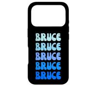 Carcasa para iPhone 17 Pro Bruce Retro Name Stack Design
