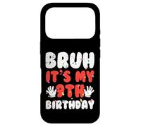 Carcasa para iPhone 17 Pro Bruh It's My 9th Birthday Hands 9 Year Bday Boys Girls Kids