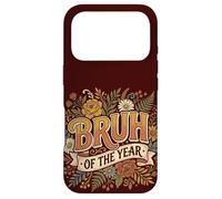 Carcasa para iPhone 17 Pro Bruh of The Year Funny Vintage