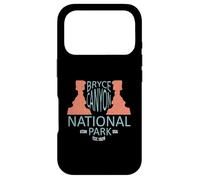 Carcasa para iPhone 17 Pro Bryce Canyon Parques Nacionales Rock Spires Utah Vintage Retro