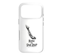 Carcasa para iPhone 17 Pro Bucear O Morir Apnea Apnea Atletas Buceo Born to Deep Dive
