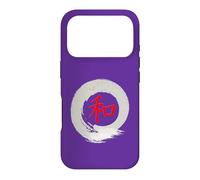 Carcasa para iPhone 17 Pro Budismo Zen caligrafía Signo de Paz japonés