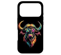Carcasa para iPhone 17 Pro Búfalo del Cabo Cafre Búfalo de Agua Safari Búfalo Africano