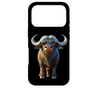 Carcasa para iPhone 17 Pro Búfalo del Cabo Cafre Búfalo de Agua Safari Búfalo Africano