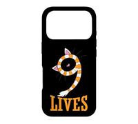 Carcasa para iPhone 17 Pro Bufanda con Orejas de Gato Cat Nine Lives