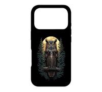 Carcasa para iPhone 17 Pro Búho Nocturnal Bird of Prey Silent Wise Spirit Hunter
