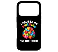 Carcasa para iPhone 17 Pro Building Brick Master Builder Matching Family Birthboys