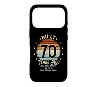 Carcasa para iPhone 17 Pro Built 70 Years Ago Birthday Gifts Men Women 70th Birthday