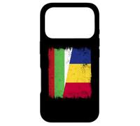 Carcasa para iPhone 17 Pro Bulgaria Rumania Media Bandera Herencia Rumana Búlgara