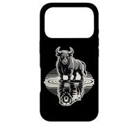 Carcasa para iPhone 17 Pro Bull Bear Reflection Mercado de valores Trader