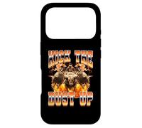 Carcasa para iPhone 17 Pro Bull Rider Bull Riding al Estilo Pirata de los 90 Kick The Dust Up