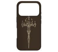 Carcasa para iPhone 17 Pro Burning Sword in Flame EMO E-Girl Boy Alt Trad Mall Y2K gótico