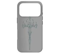 Carcasa para iPhone 17 Pro Burning Sword in Flame EMO E-Girl Boy Alt Y2K Trad Mall gótico