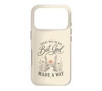 Carcasa para iPhone 17 Pro But God Made A Way Christian Faith - Cita inspiradora