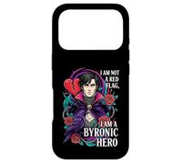 Carcasa para iPhone 17 Pro Byronic Hero Red Flag Dark Academia Literature