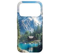 Carcasa para iPhone 17 Pro Cabaña de montaña Retiro Junto al Lago