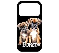 Carcasa para iPhone 17 Pro Cachorros Boxer