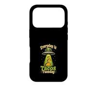 Carcasa para iPhone 17 Pro Cada Día es Martes de Tacos - Diseño Alieno Divertido