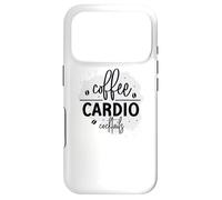 Carcasa para iPhone 17 Pro Café Cardio Cócteles Divertidos Fitness Cita