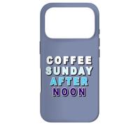 Carcasa para iPhone 17 Pro Café Sunday Afternoon café Domingo por la Tarde y Pastel