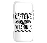 Carcasa para iPhone 17 Pro Cafeína La Otra Vitamina C - Divertido Amante del Café