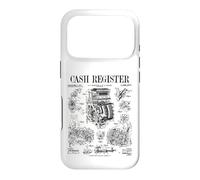Carcasa para iPhone 17 Pro Caja registradora Vintage Patente Imprenta Propietario Dinero Negocio