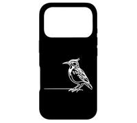 Carcasa para iPhone 17 Pro Calandria Arte Lineal Ornitólogo