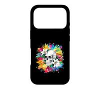 Carcasa para iPhone 17 Pro Calavera con Lirios para godos y emos