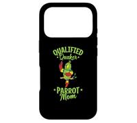 Carcasa para iPhone 17 Pro Calificado Quaker Loro Mamá Animal Pájaro