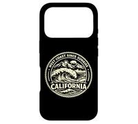 Carcasa para iPhone 17 Pro California Surf Oso Retro Vintage West Coast Since Sunrise